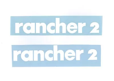 Rover Rancher 2 Vintage Ride On Mower Repro Bonnet Decals • $16