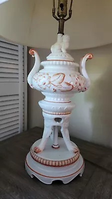 Marbro Antique Lamp Set Including Original Shades And Additional Set.   • $450