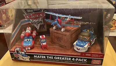 Disney Cars Toon Mater The Greater 4 Pack New Free Shipping • $119.95