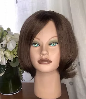 $195 • Buy High Quality Wig/ Sheitel/ 100% European Human Hair Blend/ Color 6 /10”in