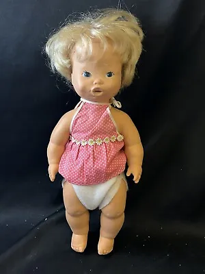 Vintage 1973 Kenner Baby Alive Doll Parts / Repair W/ Back Piece • $34.99