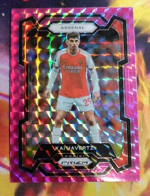 2023-24 Panini Prizm EPL Kai Havertz Pink Mosaic Prizm #24 • $10