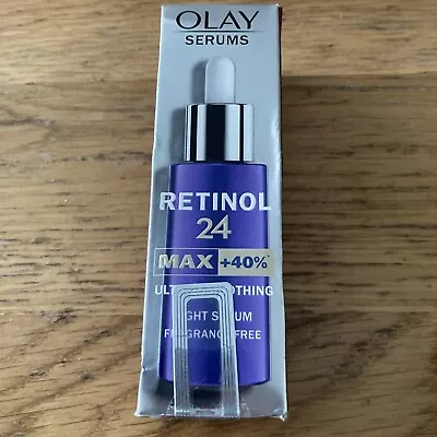 Olay Regenerist Retinol24 MAX Night Serum Fragrance Free - 40ml • £0.99