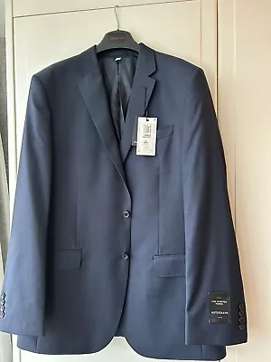 M&S Autograph Mens Navy Jacket Size 42 Long • £9.99