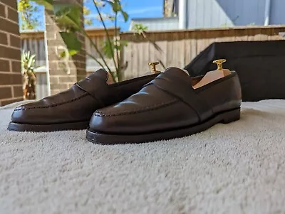 Crockett & Jones X Ralph Lauren Marlow Shell Cardovan - Penny Loafer US8.5 • $600