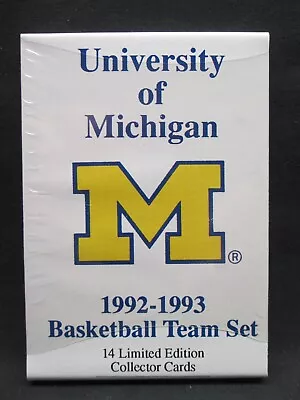 1992-93 Fab Five University Of Michigan Team Set School Issue Sealed Rose Webber • $9.85