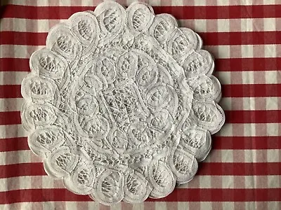 £3.50 • Buy Set Of 6 Lace Table Mats 8”