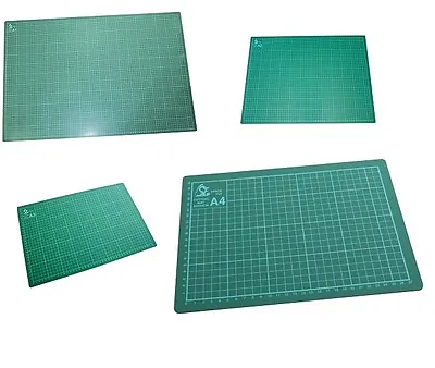 A1 A2 A3 A4 Or A5 Cutting Mat Non Slip Printed Grid Lines Knife Board Crafts  • £6.99