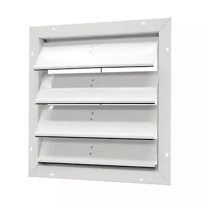 Aluminum 20 In. Automatic Power Gable Mount Vent Shutter Attic Air Fan Turbine • $73.18