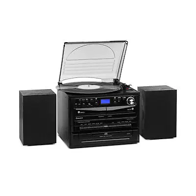 £149.99 • Buy Stereo System With Turntable CD Players For Home DAB+ Radio Tuner Record Player