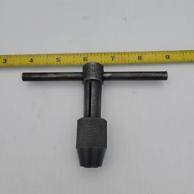 Vintage Bay State T10 Tap Wrench T Handle Machinist Collectable Hand Tool USA • $14.99