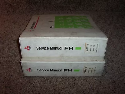 1988 Mitsubishi Fuso FH Shop Service Repair Manual FH100 D 5.0L L6 Turbo Diesel • $244.30