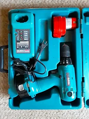 Makita 6233d Cordless Drill/driver 14.4v Includes Charger 2 Batteries Case • $39.99