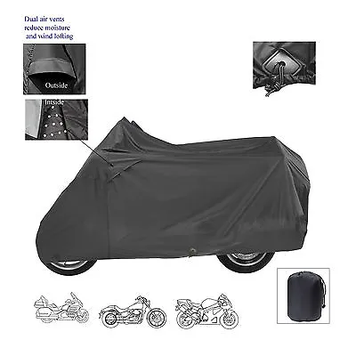 Vento Deluxe Motorcycle Scooter Bike All Weather Storage Cover • $67.99