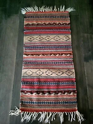 $45 • Buy OAXACAN Hand Made RUG/Blanket/Wall Hanging Made  By The Zapotec Indians.