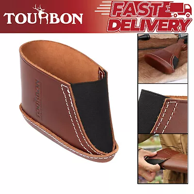 TOURBON Clay Shooting Slip-on Rifle Buttstock Cover Recoil Pad Sleeve LOP Extend • $25.64