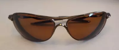 Oakley Cross Hair 004060-04 Wrap-around Sunglasses In Bronze. • $69.99