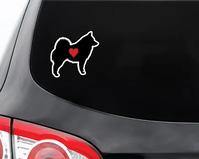 I Love Heart Schipperke Dog Decal Sticker -Car  Window  Laptop • $4.25