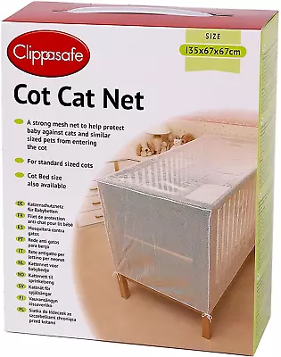 Clippasafe Cot Cat Net • £31.79