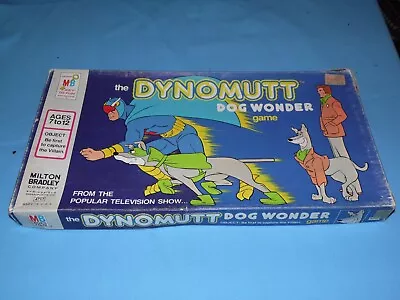 Vintage Milton Bradley 4717 Dynomutt Dog Wonder Board Game Complete • $15