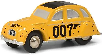 $27.90 • Buy Schuco 1/90 Piccolo Citroen 2 CV James Bond 007 Yellow Model Car Metal