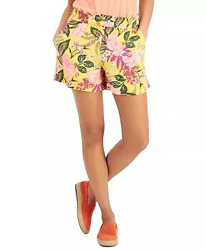 Style & Co Women's Size XS Sunflower Combo Printed Elastucized-Waist Shorts • $12.99