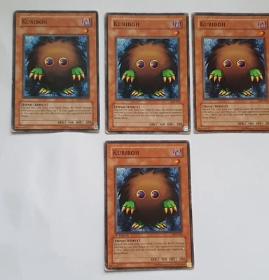 £1.95 • Buy Yugioh Card X 4 Playset Kuriboh Mixed Edition 1st Kuri Oh SYE 019 YSD EN013 