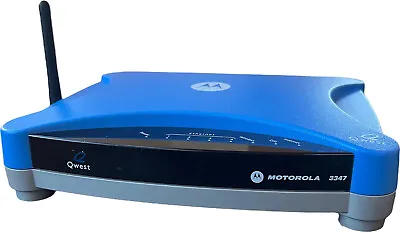 Motorola Qwest 3347 DSL Modem Wireless Router Modem With Ethernet Cable • $21.97