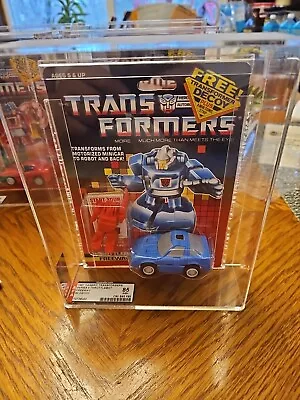 1987 G1 Transformers Throttlebot Freeway W/  Decoy Graded Afa 85+ • $1200