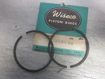 NOS Wiseco .080 O/S Piston Rings Bultaco 250 113R8 113-R8 113 R8 • $49.99