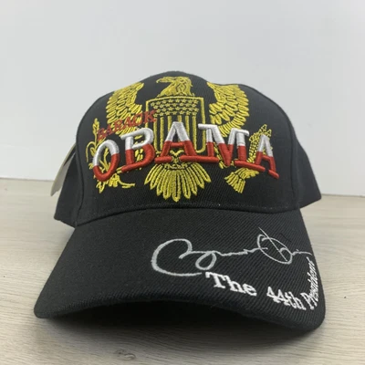 $18 • Buy President Obama Hat Black Adjustable Hat Adult Obama Black Barack Obama Hat