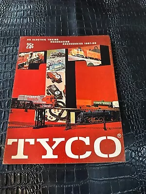 1967-1968 TYCO Ho Scale Model Train And SLOT CAR Catalog  (M7770) • $29.99