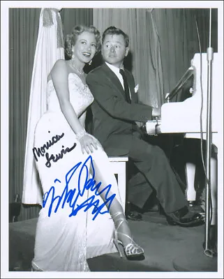 The Strip Movie Cast - Photo Signed Co-signed By: Mickey Rooney Monica Lewis • $360