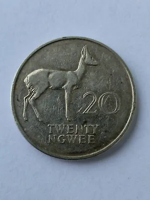 Zambia 20 Ngwee  1968 • $0.49