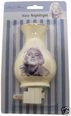 Marilyn Monroe Vase Ceramic Night Light - Now Retired Memorabilia!  • $9.95