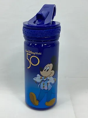 $24.95 • Buy Disney World 50th Anniversary Mickey Mouse Tumbler Stainless Water Bottle 16oz