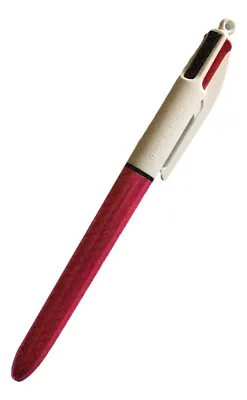 BIC 4-COLOUR SHINE EDITION Retractable Ball Pen 1mm Medium Point (Choose Colour) • £4.99