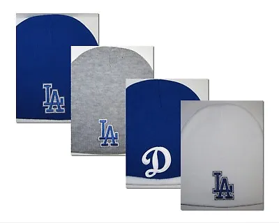 Los Angeles Dodgers Beanie ~Knit Cap ~Hat~CLASSIC PATCH/LOGO ~4 Cool Colors ~NEW • $19.99