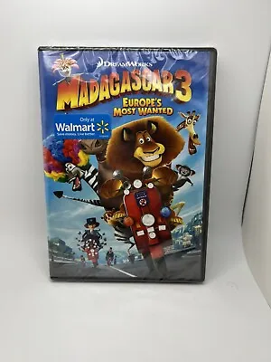 Madagascar 3: Europe's Most Wanted (DVD 2012) NEW!! S32-1 • $9