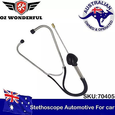 Stethoscope Automotive Dual Tube Car Engine Sound Diagnostic Tool Mechanic's • $17.99