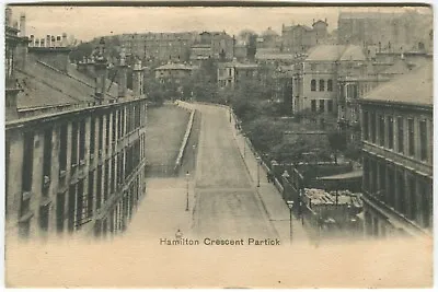 HAMILTON CRESCENT PARTICK GLASGOW - Lanarkshire Postcard • £10