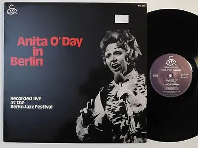 $9.95 • Buy ANITA O'DAY In Berlin CMJ LP Excellent Vinyl Jazz Female Vocal Record 33RPM