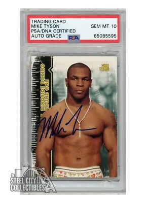 Mike Tyson 2010 Sport Kings Autograph Boxing Card #54 PSA/DNA 10 • $197.95