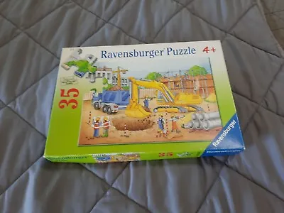 Ravensburger Puzzle Busy Builders Catching Construction 086467 35 Pieces 21 X 3 • $20.37