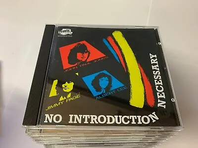 £10.99 • Buy Jimmy Page CD No Intrduction Necessary Albert Lee John Paul Jones CDBT007 [B22]