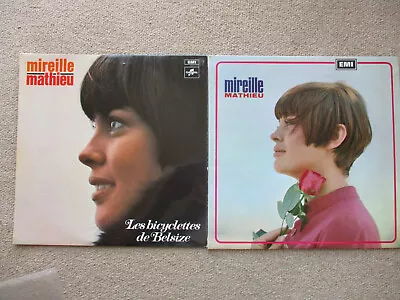 Mireille Mathieu. 2 X 12  Vinyl. Les Bicyclettes Belsize / La Derniere Valse. Ex • £7.50