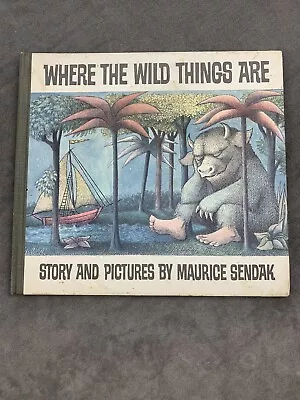 Where The Wild Things Are: 1963 Hardcover Maurice Sendak 1963 25th Anniversary E • $18.87