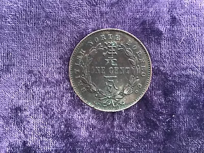1890 One Cent Coin.  British North Borneo Co. • £2.50