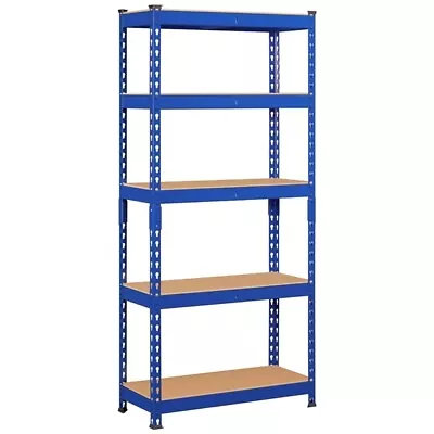 5-Tier Heavy Duty Metal Shelving Unit Garage Shelves Utility Rack Adjustable  • $37.99