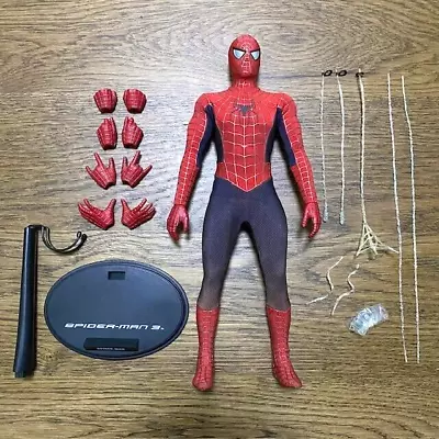 1/6 Hot Toys : Figure Mms143 Spider-man 3 : Spider-man Set • $189.99